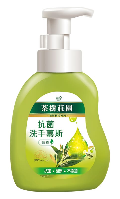 茶樹莊園-茶樹抗菌洗手慕斯 <500g克 x 1 x 1PC瓶>