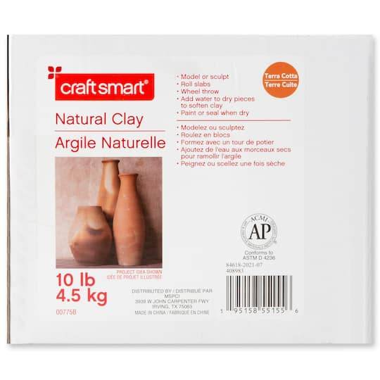 Craft Smart Natural Brown Clay (10 lbs)