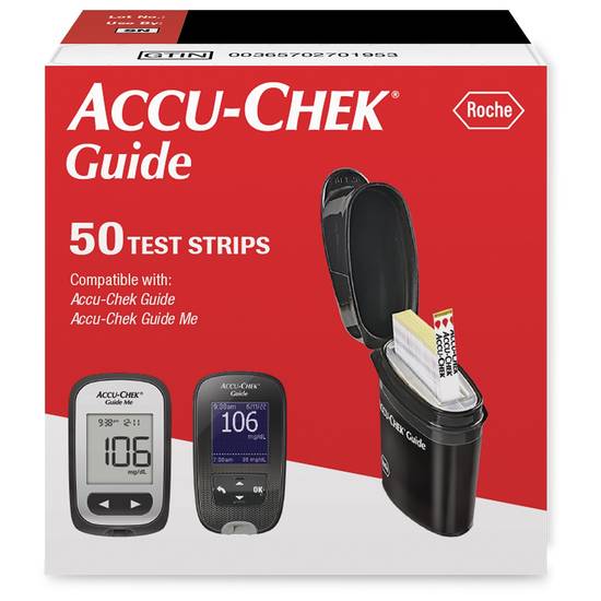 Accu-Chek Guide Test Strips, 50 CT