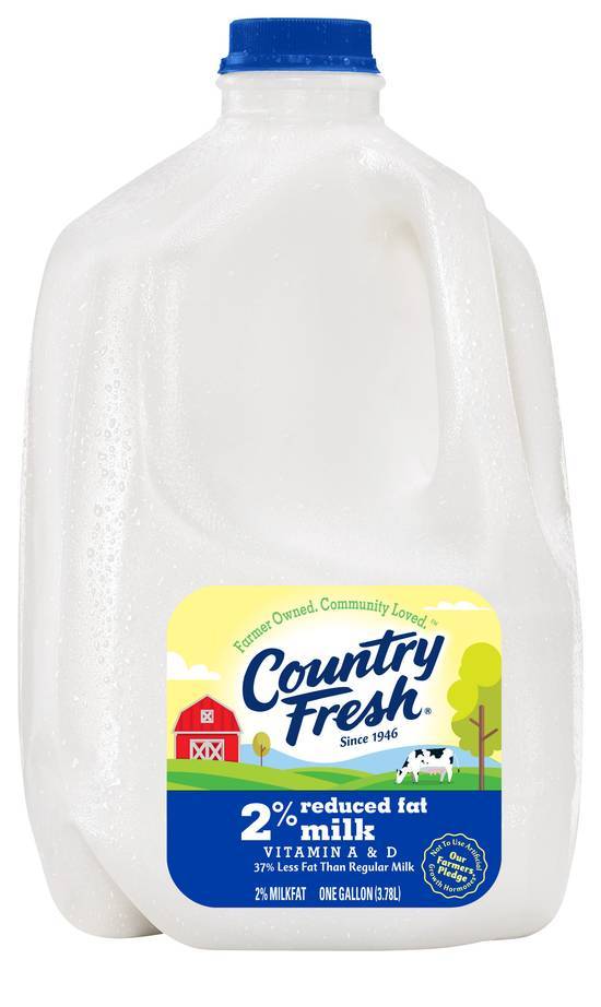 Country Fresh 2% Reduced Lowfat Milk (1 gal)