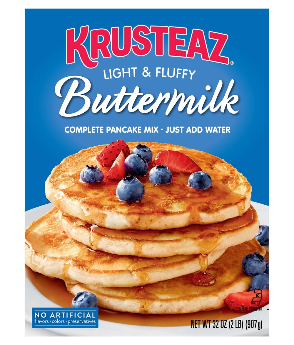 Krusteaz Buttermilk Complete Pancake Mix (2 lbs)