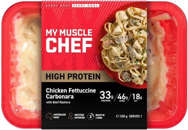My Muscle Chef High Protein Chicken Carbonara 330g