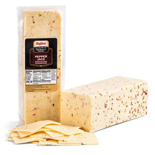 Hy-Vee Quality Sliced Pepper Jack Cheese