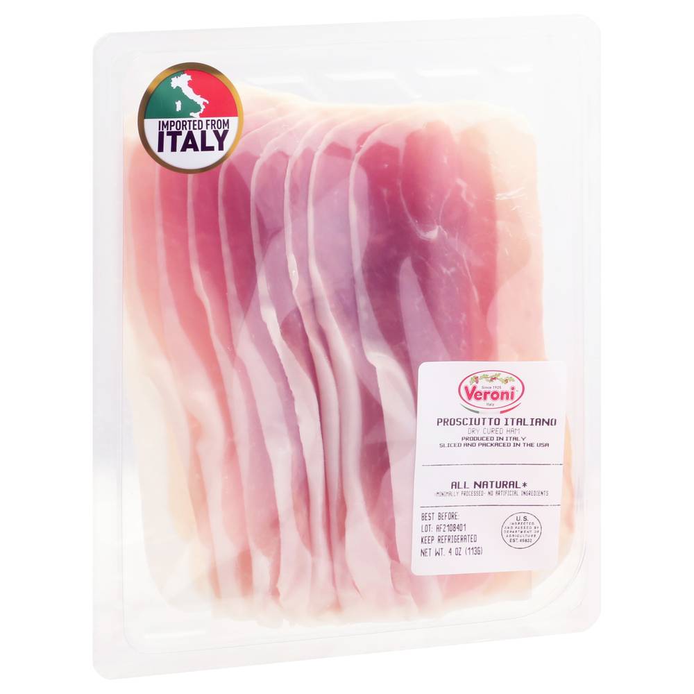 Veroni Italian Sliced Prosciutto (4 oz)