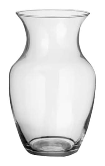 Ashland Glass Rose Vase, 9 in