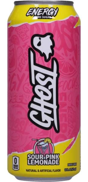 Ghost Energy Sour Pink Lemonade 16oz
