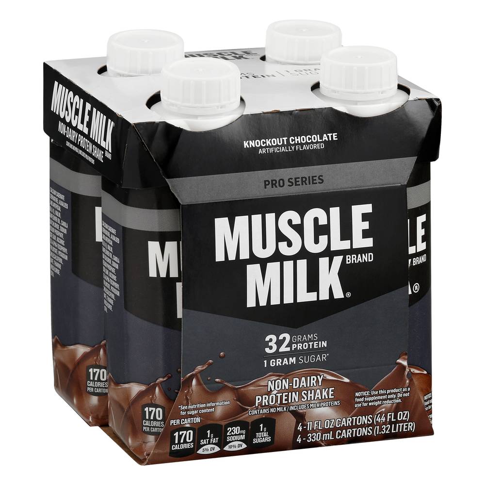 Muscle Milk Protein Shake (4 ct , 11 fl oz) (chocolate)