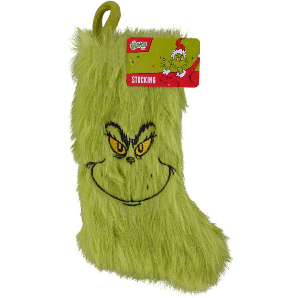 Dr Seuss'S The Grinch Mini Stocking, 8 In