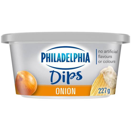 Philadelphia Dips Onion Sour Cream (227 g)