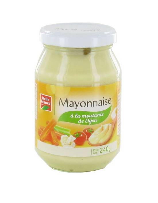 Mayonnaise à la moutarde de dijon - belle france - 240g