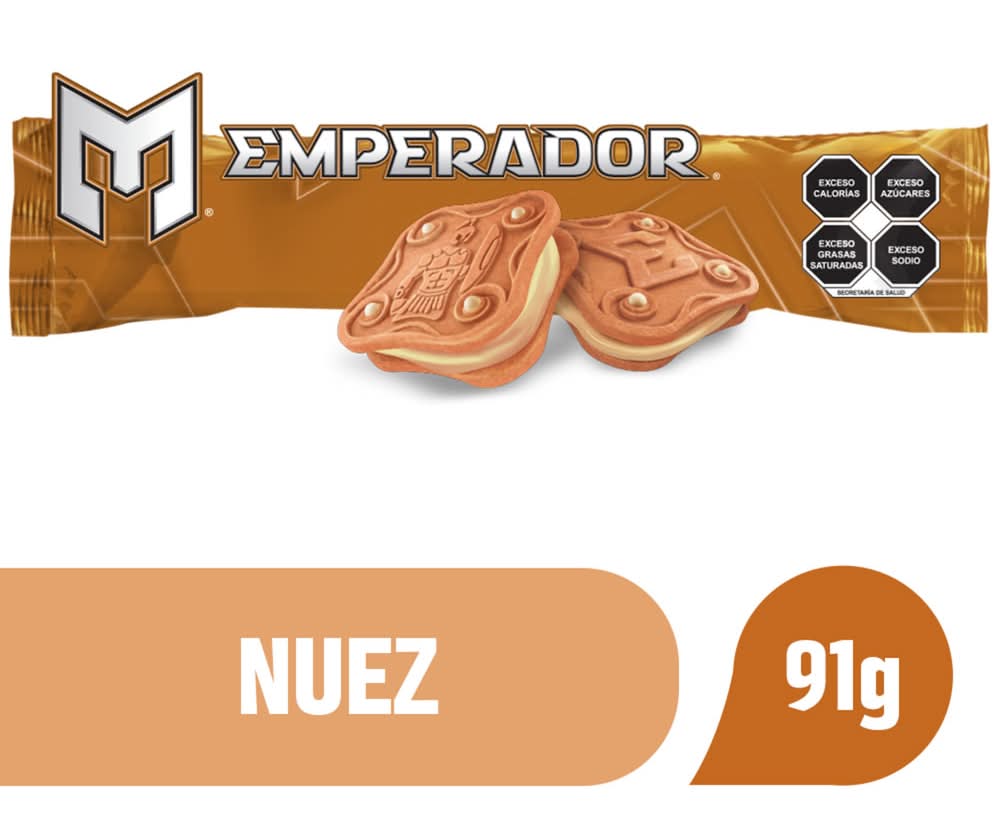 Emperador · Galletas con relleno, nuez (91 g)