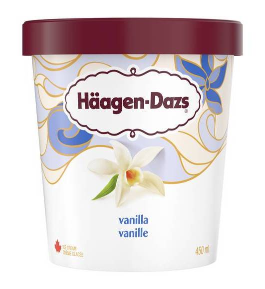 Haagen-Dazs vanille/Vanilla 450ml