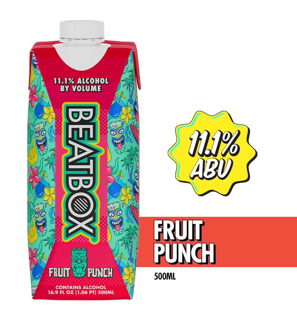 BeatBox Wine Cocktail, Fruit Punch (16.9 fl oz)