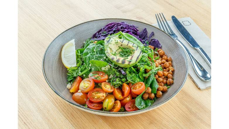 Power Bowl with Grilled Avocado