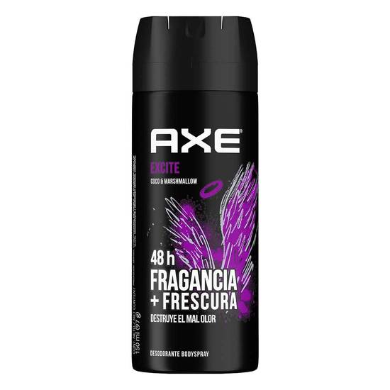 Axe desodorante excite (aerosol 96 g)