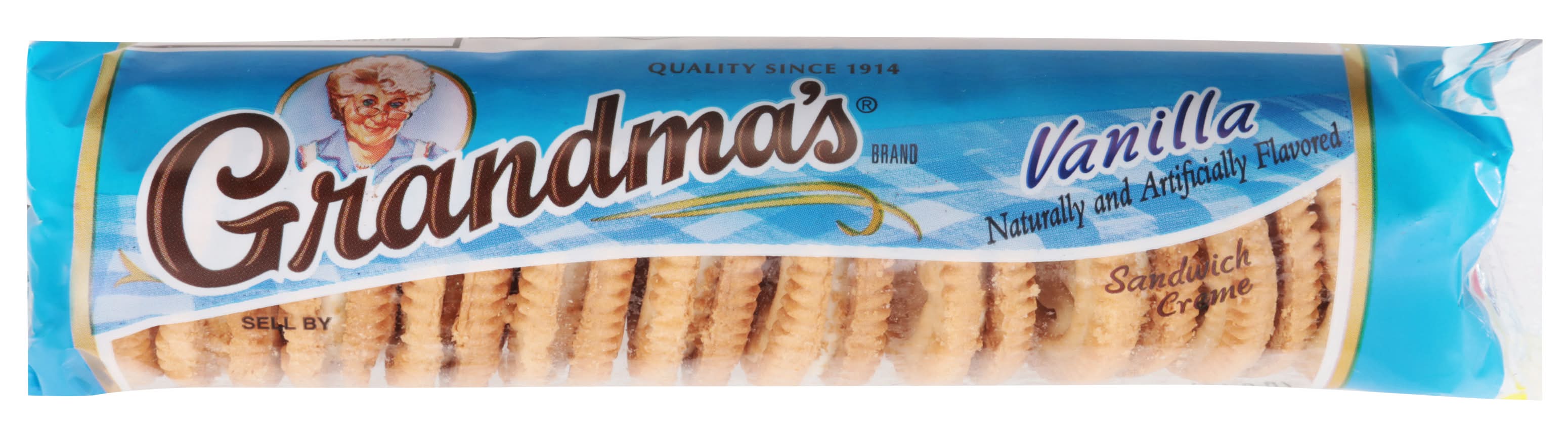 Grandma's Sandwich Creme Cookies, Vanilla (3.25 oz)