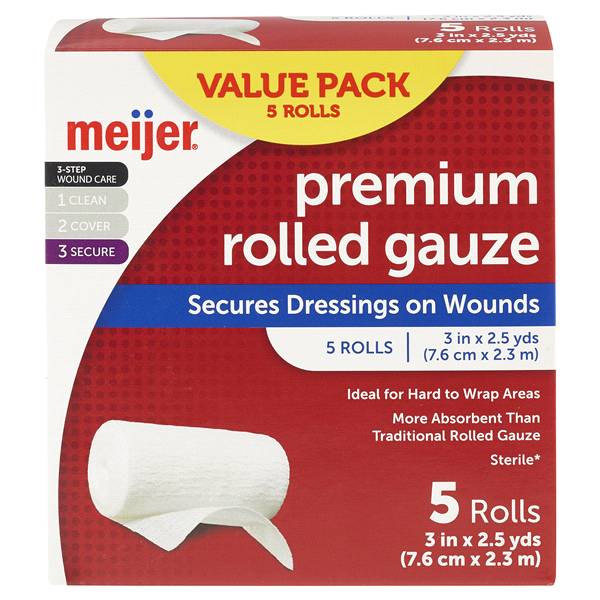 Meijer Premium Rolled Gauze