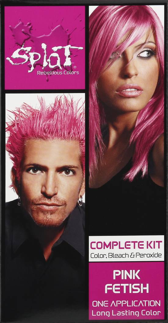 Splat Pink Fetish Hair Color Kit