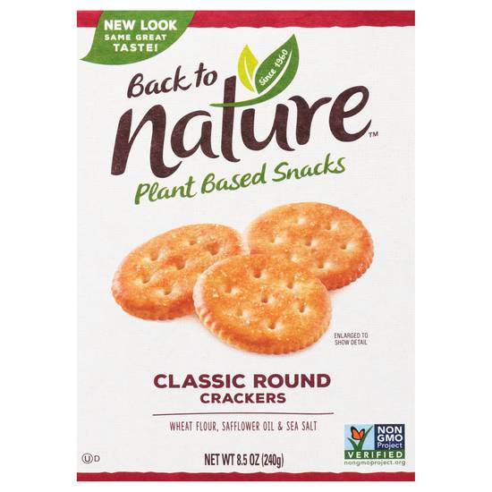 Back To Nature Classic Rounds Crackers