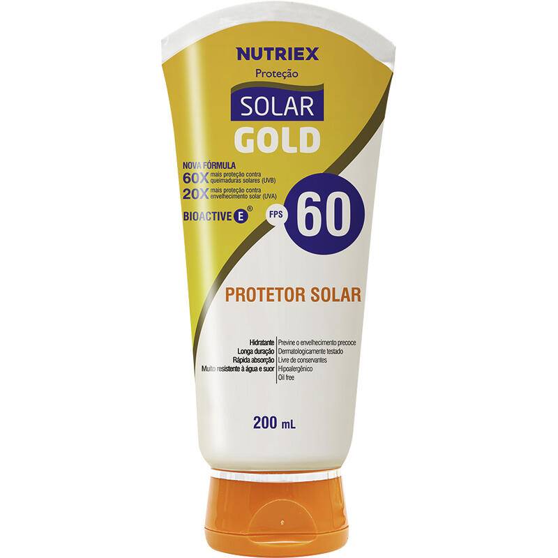 Solar gold protetor solar fps 60 (200ml)