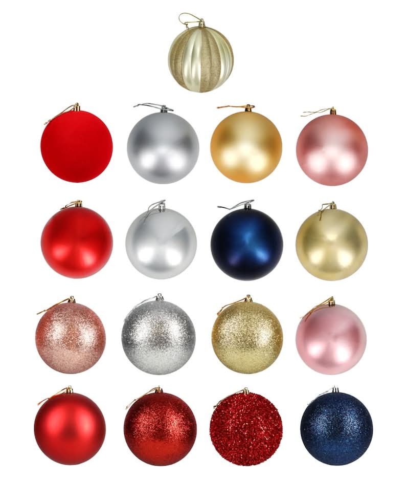 Shiny Christmas Ball Ornament, 1-ct.