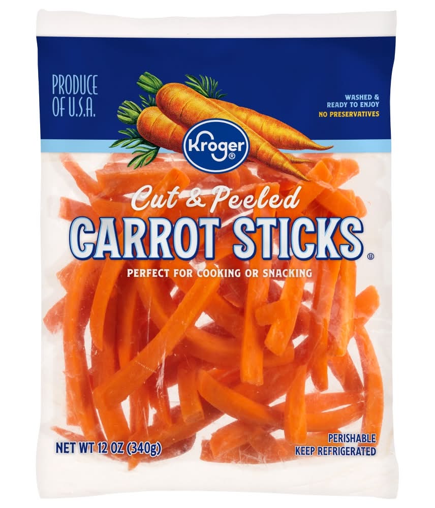 Kroger® Cut & Peeled Carrot Sticks