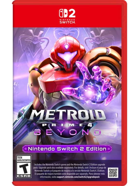 Nintendo Switch 2 Metroid Prime Beyond Video Game