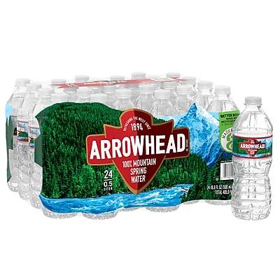 Arrowhead 100% Mountain Spring Water (24 pack, 16.9 fl oz)