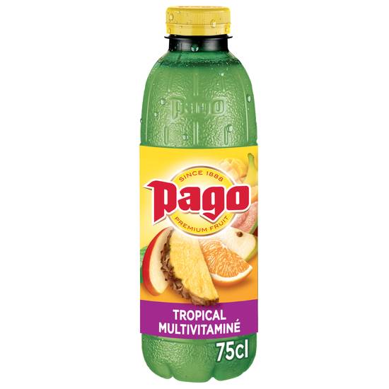 Pago - Jus de fruits tropical multivitaminé (750 ml)