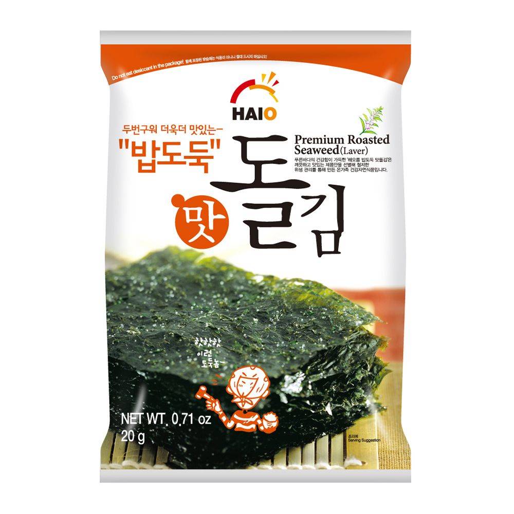 Haio Premium Roasted Seaweed Laver (0.71 oz)