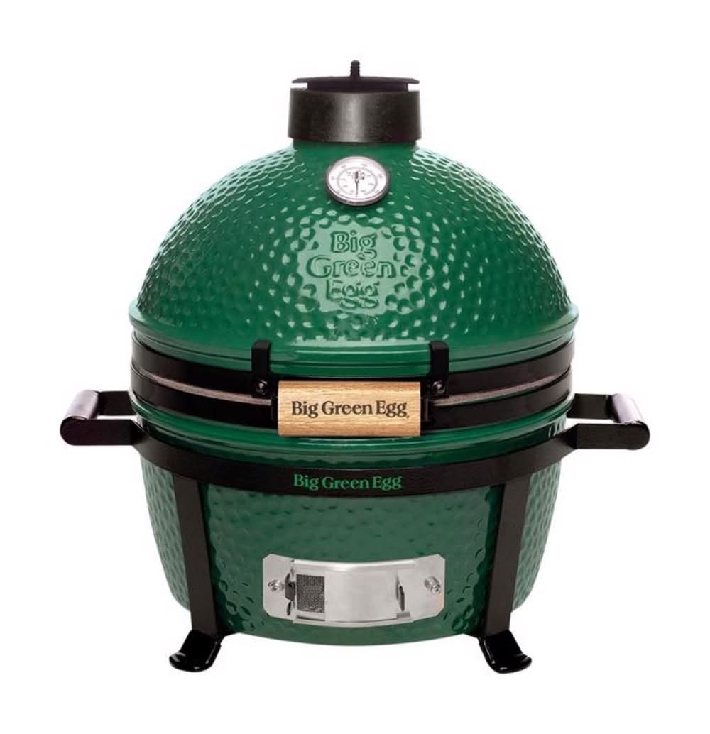 Big Green Egg 13 In. Minimax Charcoal Kamado Grill And Smoker Green