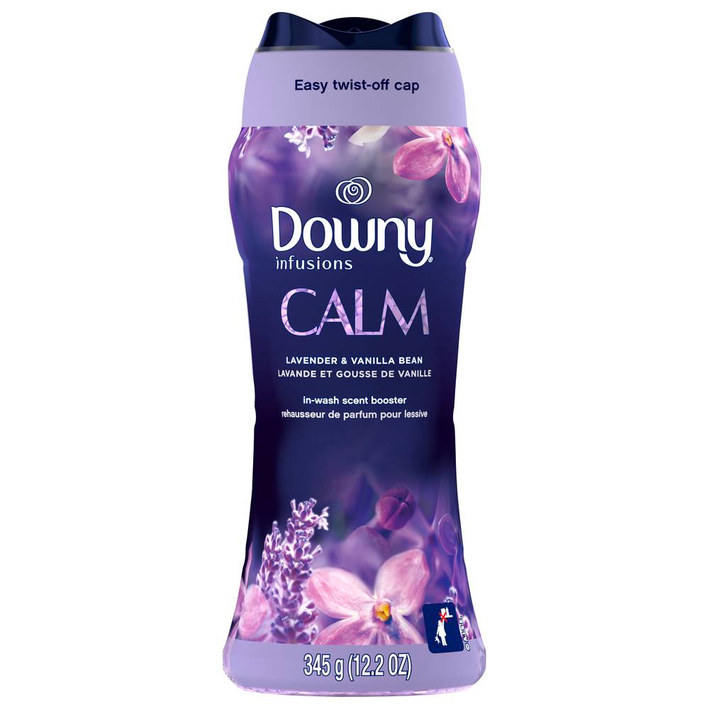 Downy Calm Lavender and Vanilla Bean Infusions In-Wash Laundry Scent Booster Beads (12.2 oz)