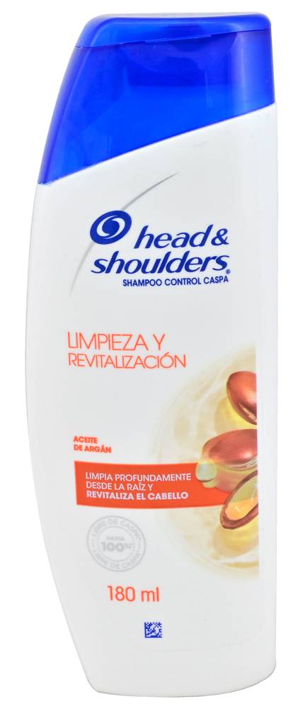 HEAD-SHOULDERS SH LIMP-REVIT ARGAN*180ML