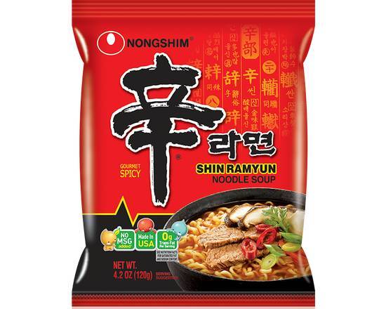 Nongshim Shin Ramyun Spicy Noodles 120g