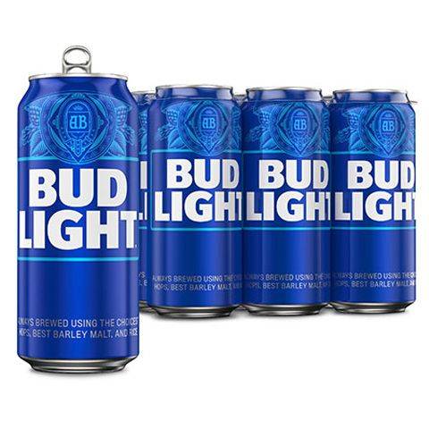 Bud Light 6 Pack 16oz Can