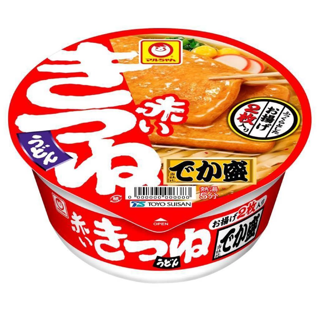 マルちゃん 赤いきつねうどん - でか盛 (136g)