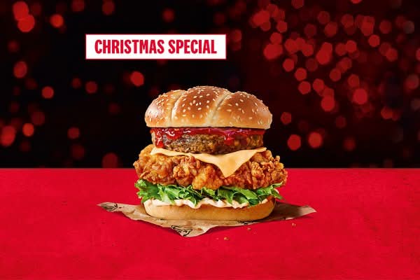 Stuffing Tower Burger