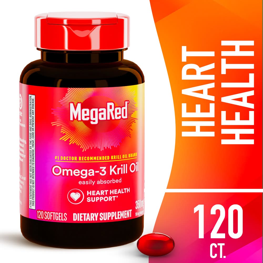 Schiff Megared Superior Omega-3 Krill Oill (1.25 lbs, 120 ct)
