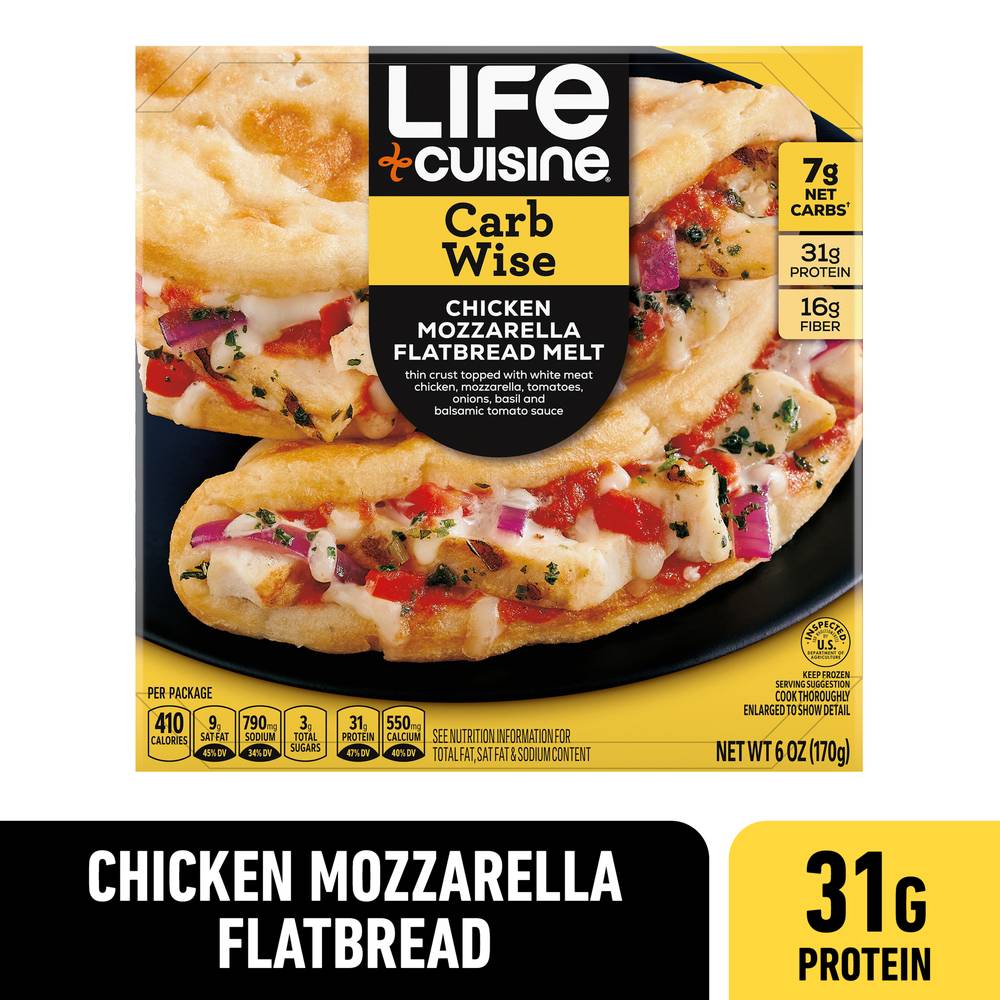 Life Cuisine Cauliflower Crust Chicken Mozzarella Piada (6 oz)