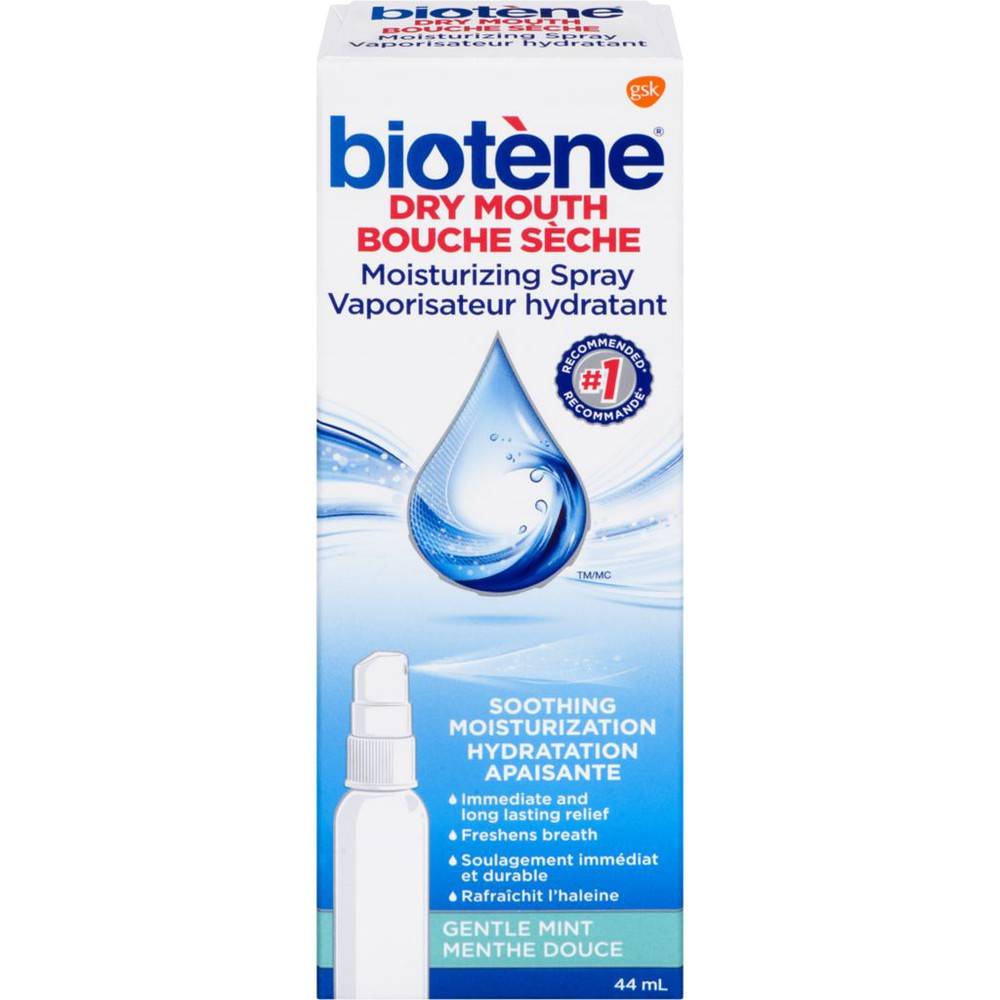 Biotene vaporisateur hydratant pour bouche sèche (44 ml) - moisturizing mouth spray (44 ml)