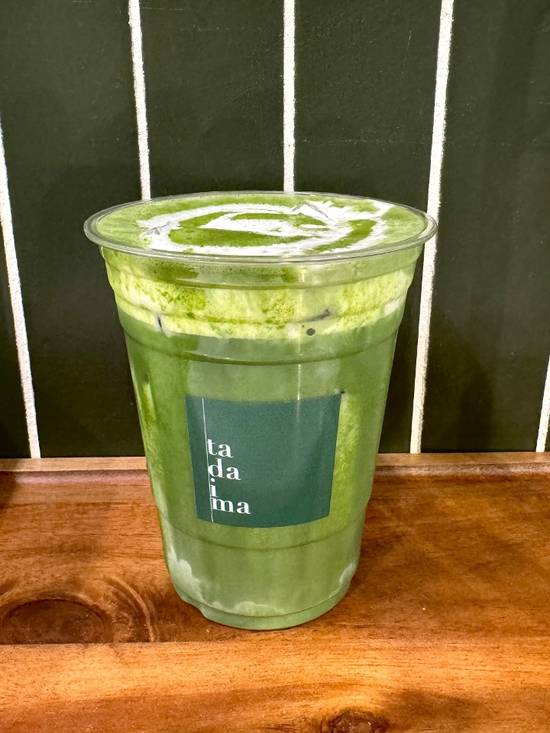 Matcha Latte w/ Salted Cheese Cream