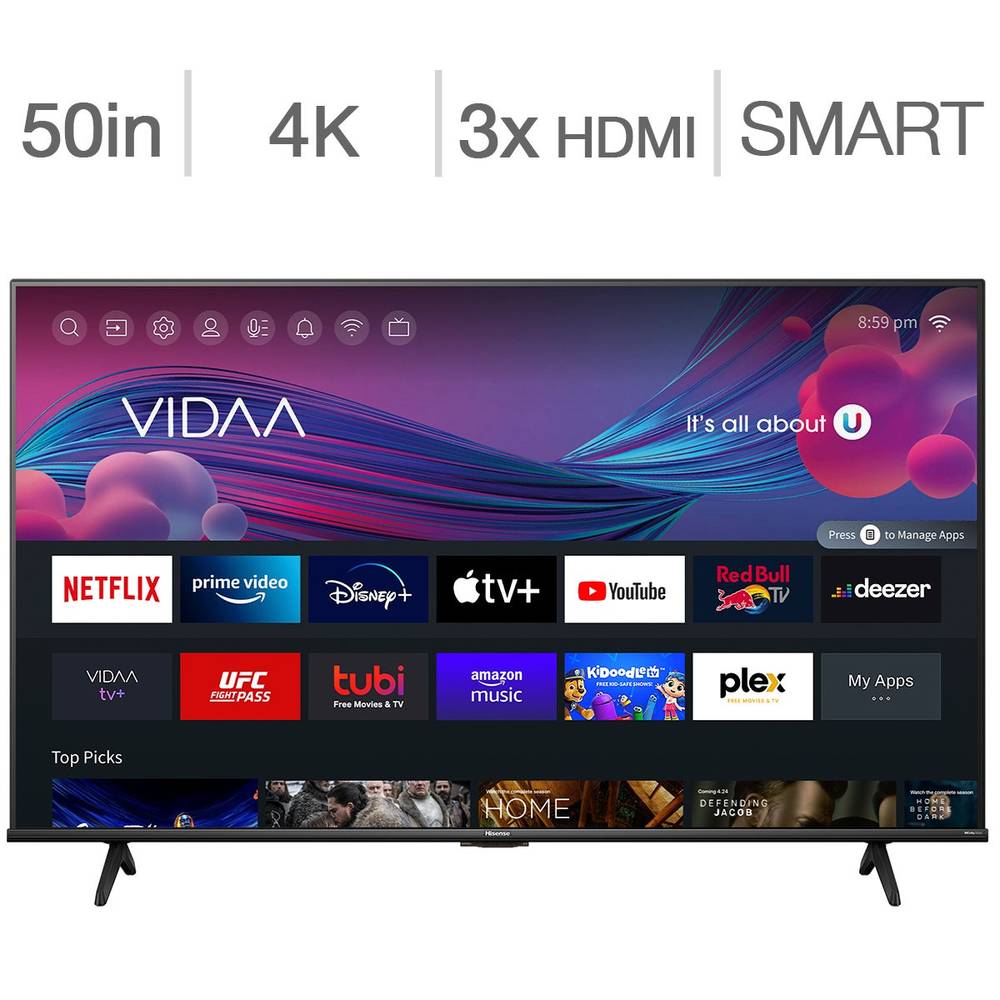 Hisense Tv Classe Série A6Kv  - Téléviseur Lcd Del 4K Uhd