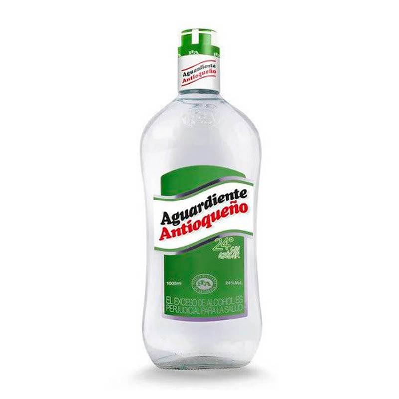 Aguardiente Antioqueño Verde - 1000Ml