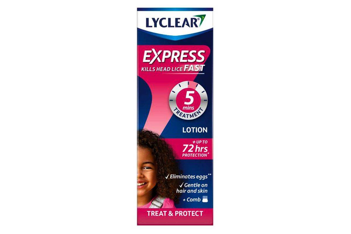 Lyclear Express Treat & Protect Head Lice Lotion 100ml