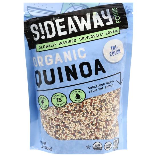 Sideaway Foods Organic Tricolor Quinoa