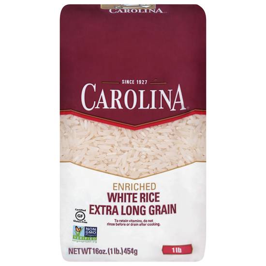 Carolina Enriched Extra Long Grain White Rice