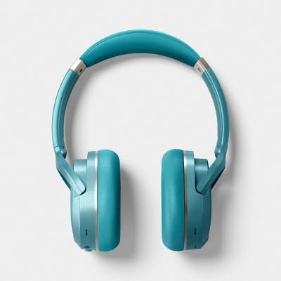 Heyday Active Noise Cancelling Wireless Bluetooth Over-Ear Headphones, Deep Sage
