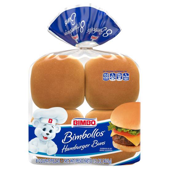 Bimbo Bimbollos Hamburger Buns