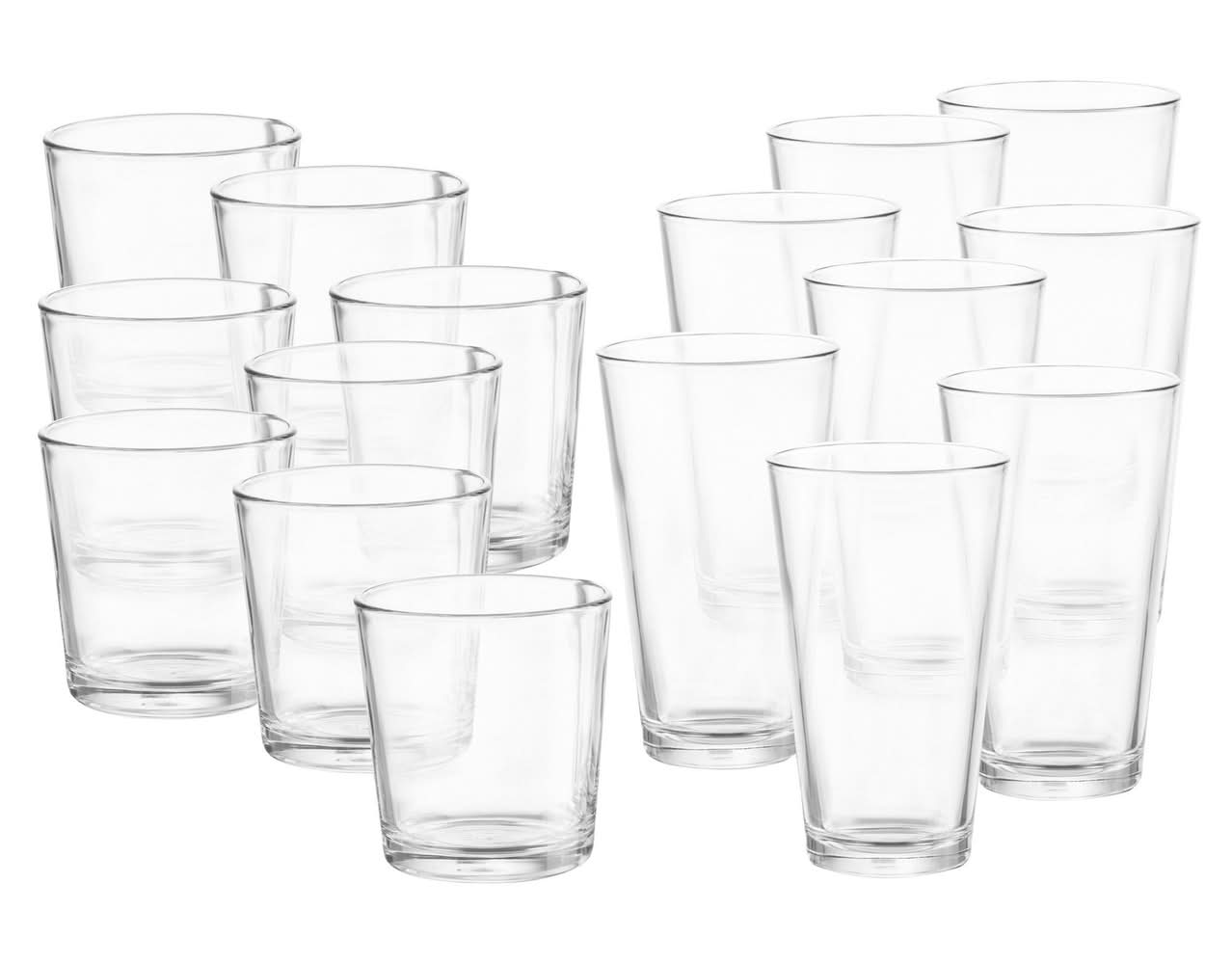 8 oz clear square plastic tumblers 14 tumblers Square Plastic Tumblers 14ct – Party Fair