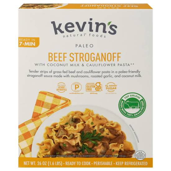 Kevin's Natural Foods Beef Stroganoff